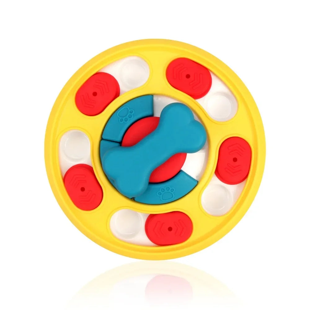 Rotating Pet Feeding Toy Interactive Slow Feeder For Dogs - BarkHatch