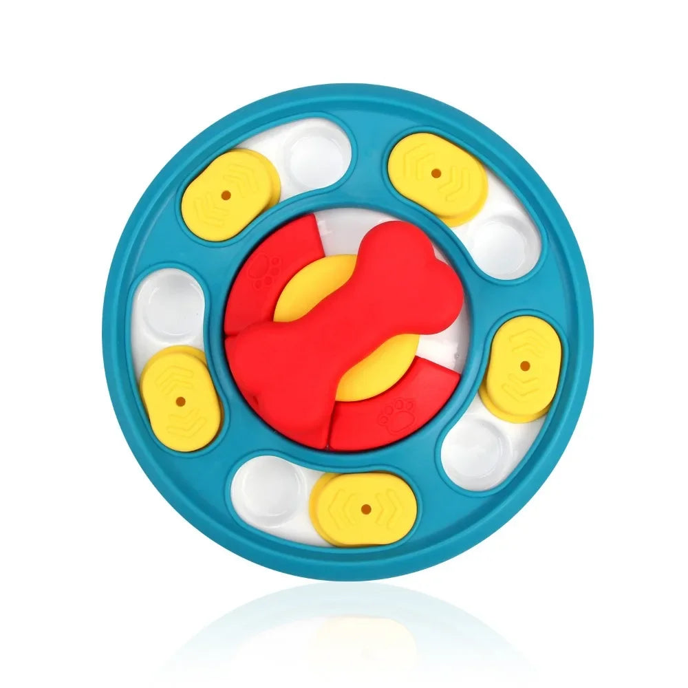 Rotating Pet Feeding Toy Interactive Slow Feeder For Dogs - BarkHatch