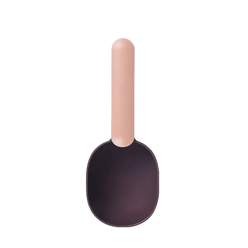 Portable Multifunction Pet Feeding Spoon And Sealing Bag Clip - BarkHatch