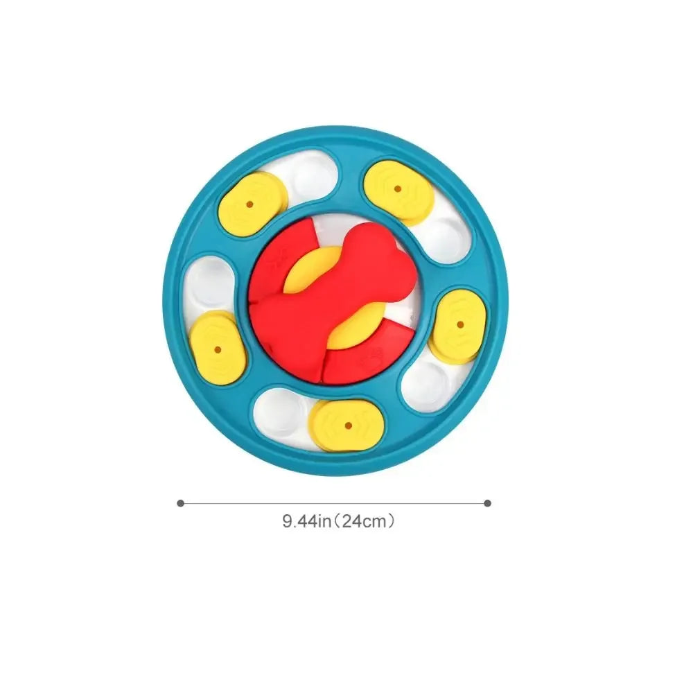 Rotating Pet Feeding Toy Interactive Slow Feeder For Dogs - BarkHatch