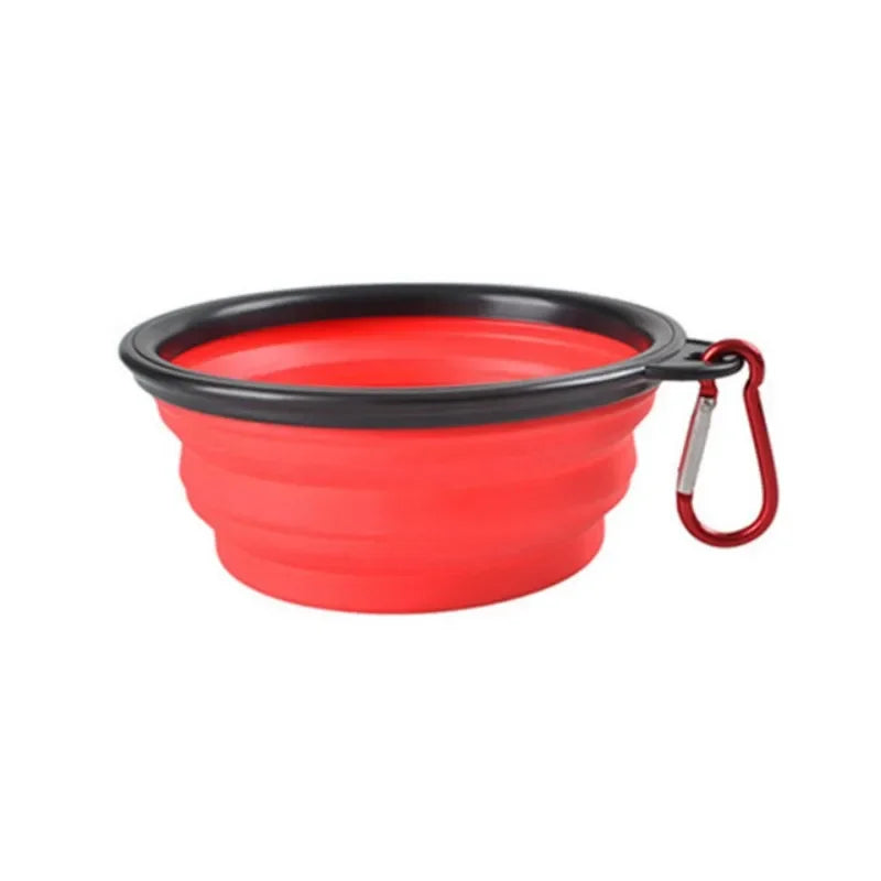 Portable Pet Food Bowl Durable TPR Collapsible Travel Bowl - BarkHatch