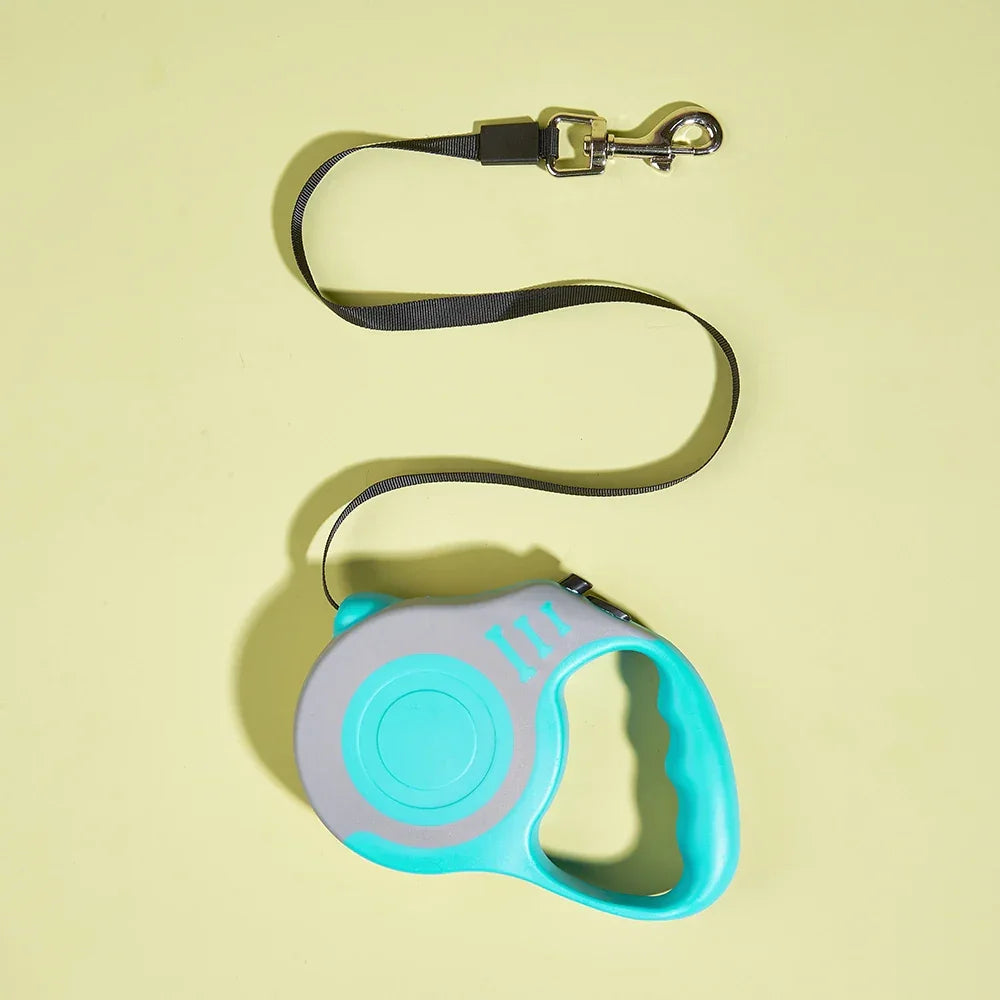 3m 5m Retractable Dog Leash Nylon For Medium Large Dogs - BarkHatch