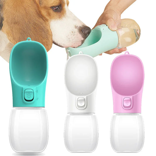 Portable Dog Water Bottle Outdoor Leakproof For Dogs Cats - BarkHatch