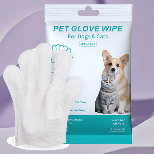 Disposable Gloves For Cat And Dog Bathing Wipes - BarkHatch
