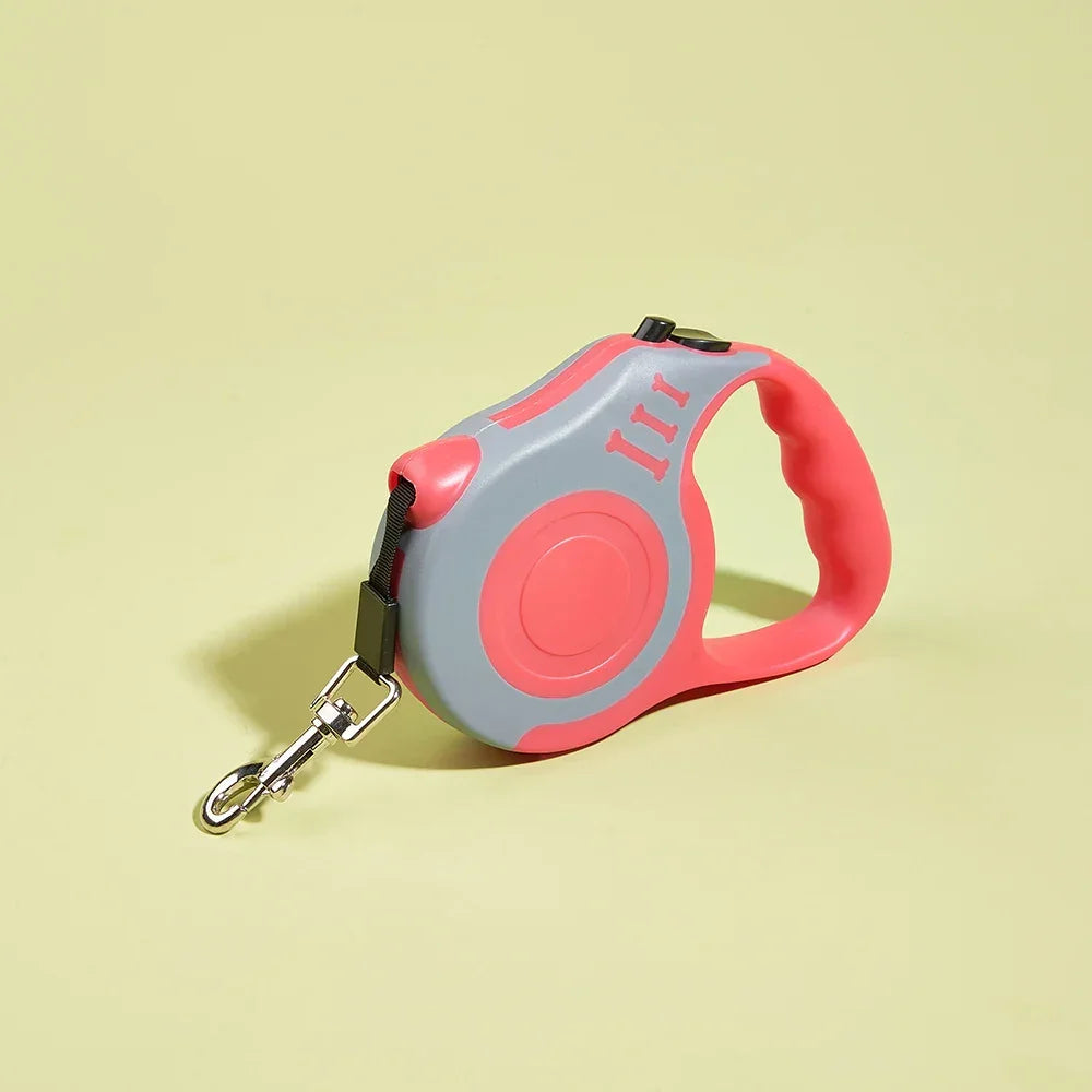 3m 5m Retractable Dog Leash Nylon For Medium Large Dogs - BarkHatch