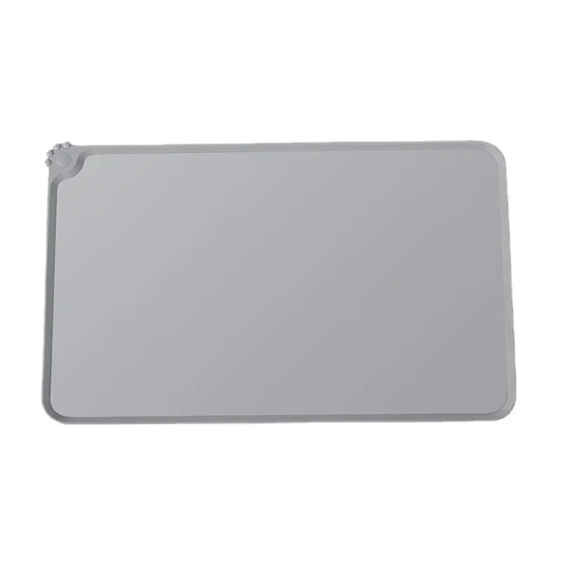 Silicone Dog Bowl Mat With High Lips Nonstick Waterproof Pad - BarkHatch
