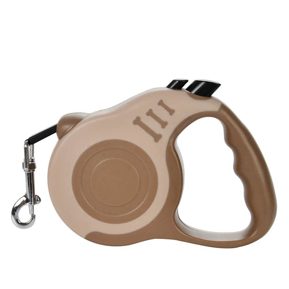 3m 5m Retractable Dog Leash Nylon For Medium Large Dogs - BarkHatch