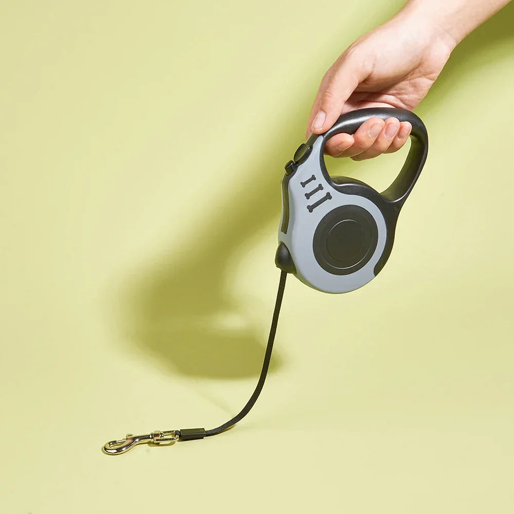 Retractable Dog Leash 3M 5M Nylon for Small Medium Dogs - BarkHatch