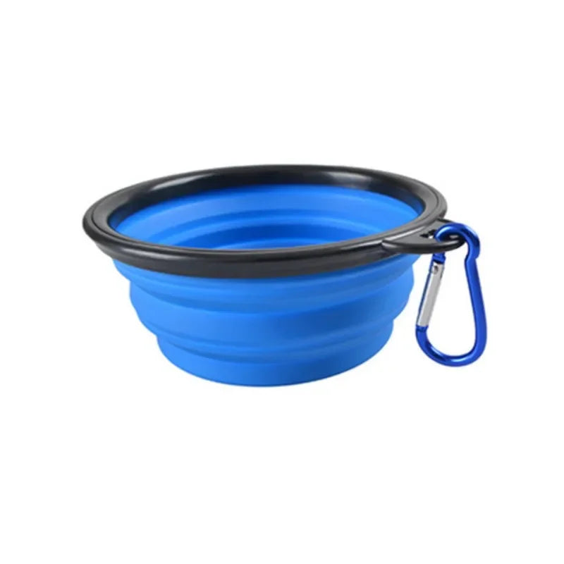 Portable Pet Food Bowl Durable TPR Collapsible Travel Bowl - BarkHatch