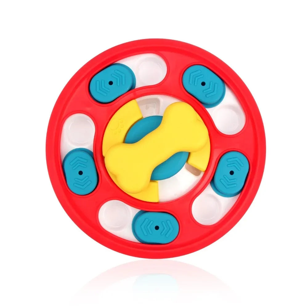 Rotating Pet Feeding Toy Interactive Slow Feeder For Dogs - BarkHatch
