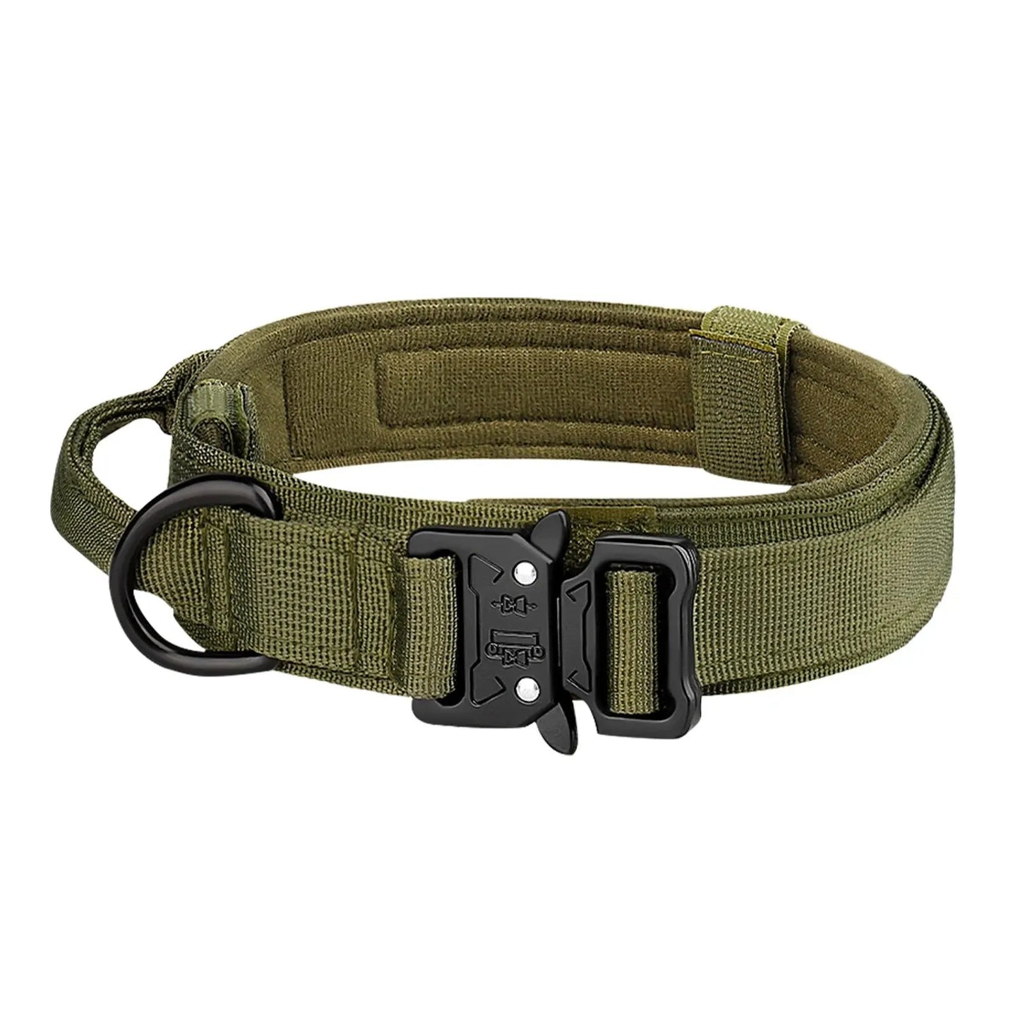 Outdoor Tactical Dog Collar With Metal Buckle Nylon Large - BarkHatch