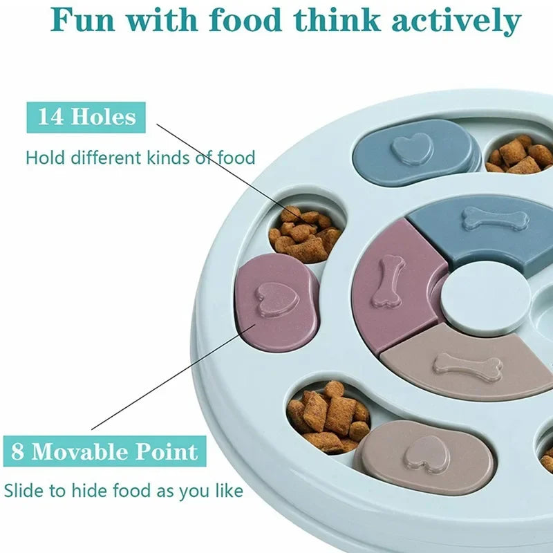 Dog Slow Feeder Interactive Toy For Educational Feeding - BarkHatch