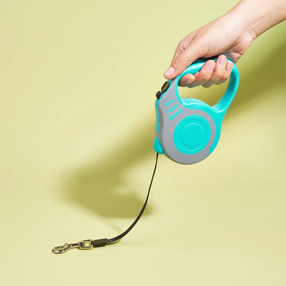 3m 5m Retractable Dog Leash Nylon For Medium Large Dogs - BarkHatch
