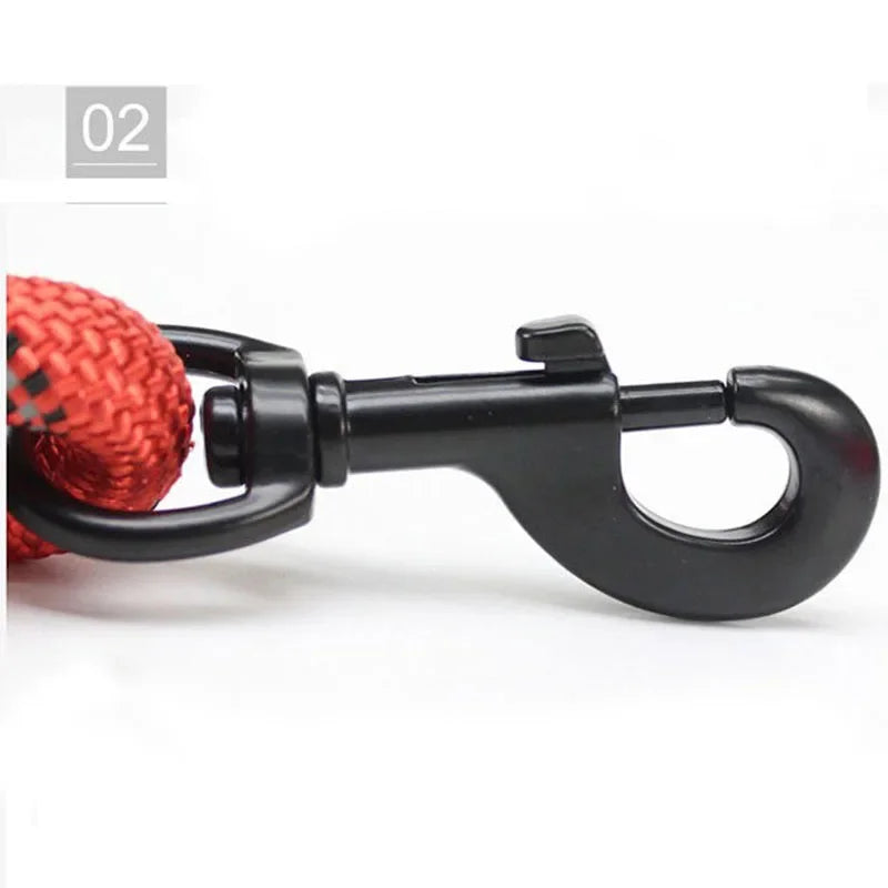 Reflective Dog Leash With Padded Handle And Heavy Duty Rope - BarkHatch