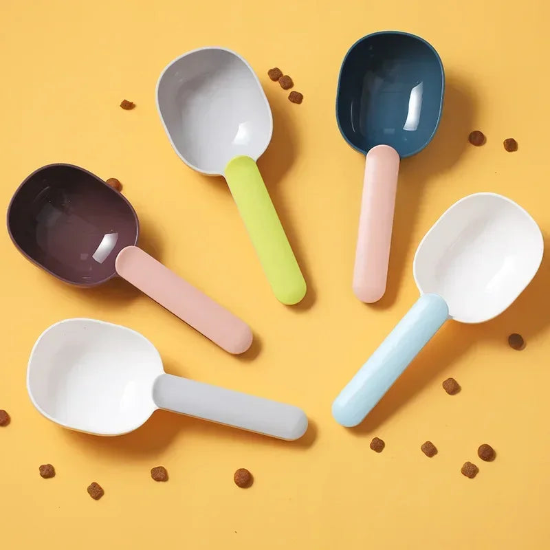 Portable Multifunction Pet Feeding Spoon And Sealing Bag Clip - BarkHatch