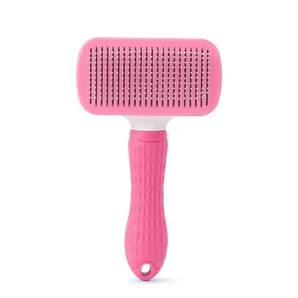 Dog Cat Hair Brush Comb Pet Hair Remover Grooming Tool - BarkHatch