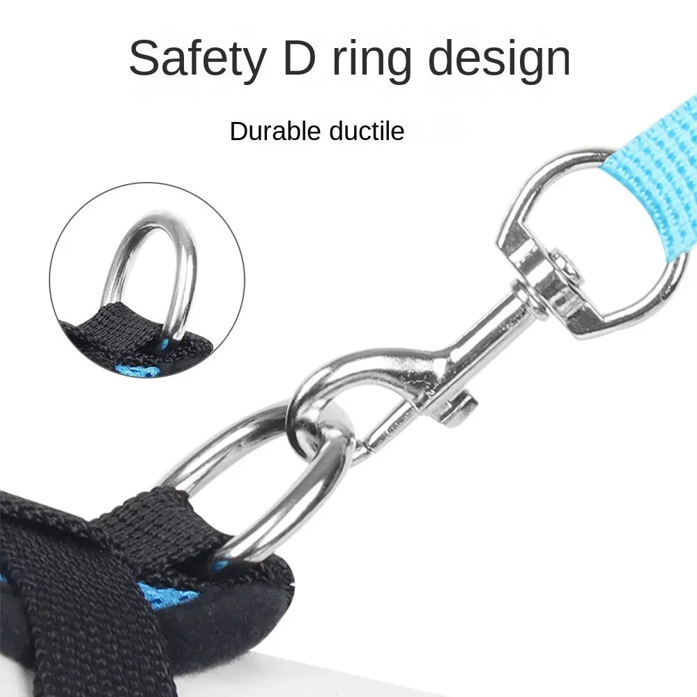 Breathable Mesh Pet Harness Reflective Leash Adjustable Small Dogs Cats - BarkHatch