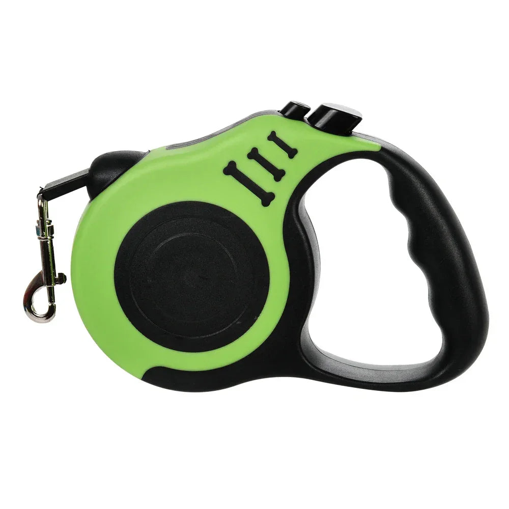 Retractable Dog Leash 3M 5M Nylon for Small Medium Dogs - BarkHatch