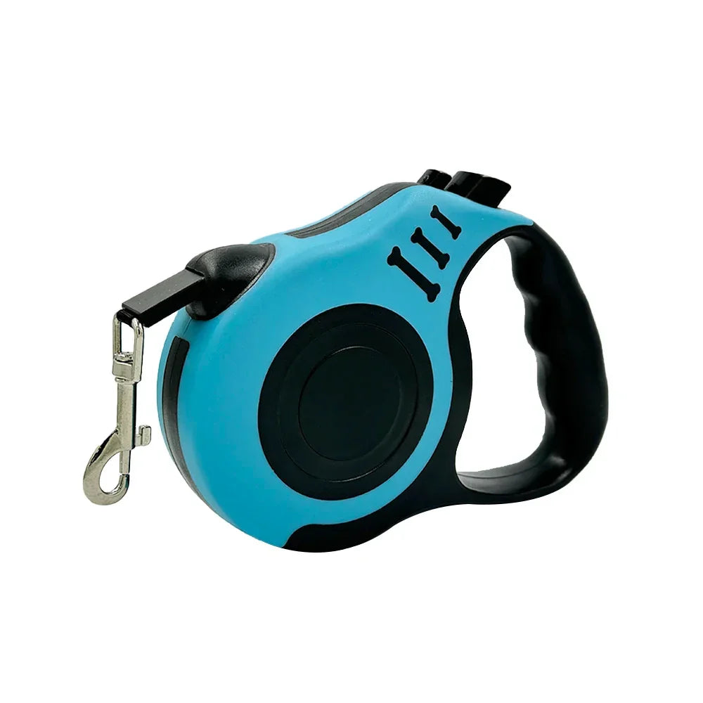 Retractable Dog Leash 3M 5M Nylon for Small Medium Dogs - BarkHatch