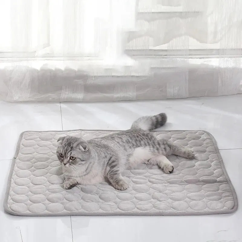 Pet Ice Mats Cooling Sleeping Pad for Cats and Dogs Nest Bed - BarkHatch
