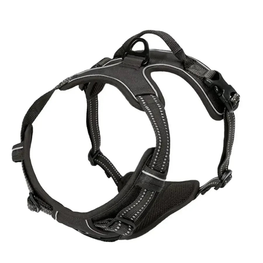 No-Pull Dog Harness for Large Dogs – Heavy Duty & Reflective | BarkHatch - BarkHatch