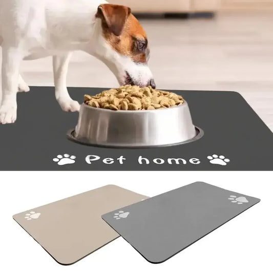 Non Slip Pet Food Placemat Waterproof Feeding Mat For Dogs - BarkHatch