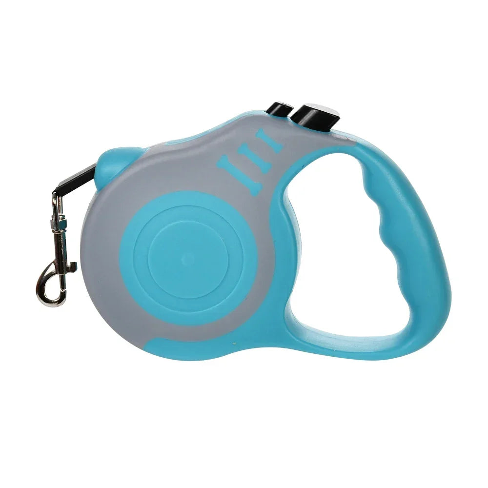Retractable Dog Leash 3M 5M Nylon for Small Medium Dogs - BarkHatch