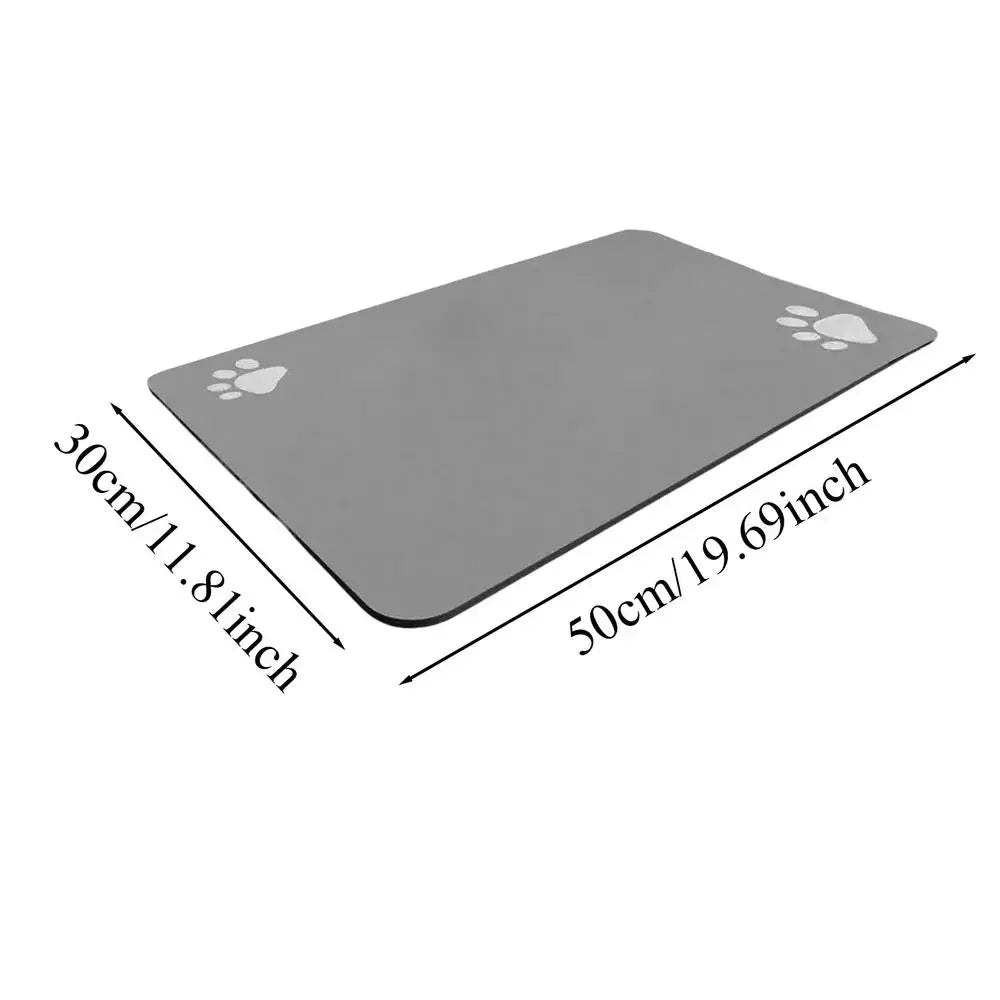 Non Slip Pet Food Placemat Waterproof Feeding Mat For Dogs - BarkHatch