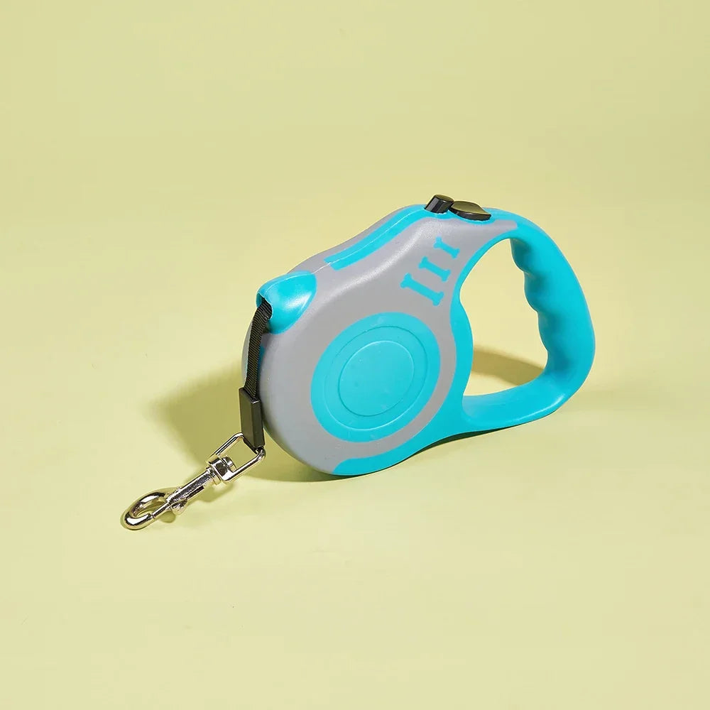 3m 5m Retractable Dog Leash Nylon For Medium Large Dogs - BarkHatch
