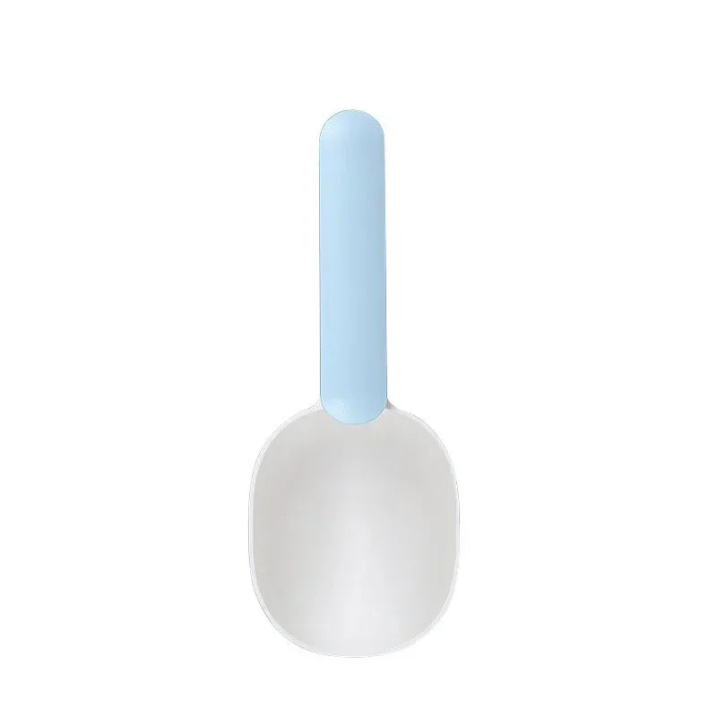 Portable Multifunction Pet Feeding Spoon And Sealing Bag Clip - BarkHatch