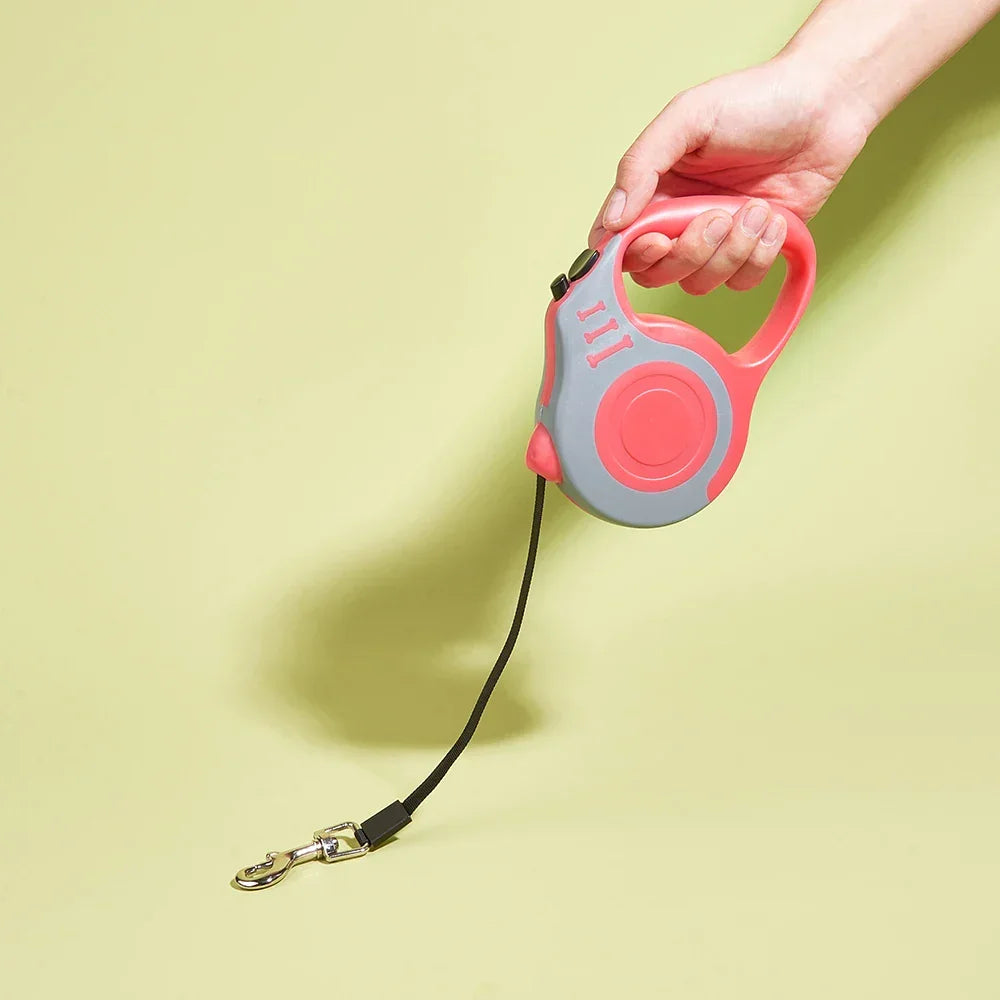 3m 5m Retractable Dog Leash Nylon For Medium Large Dogs - BarkHatch