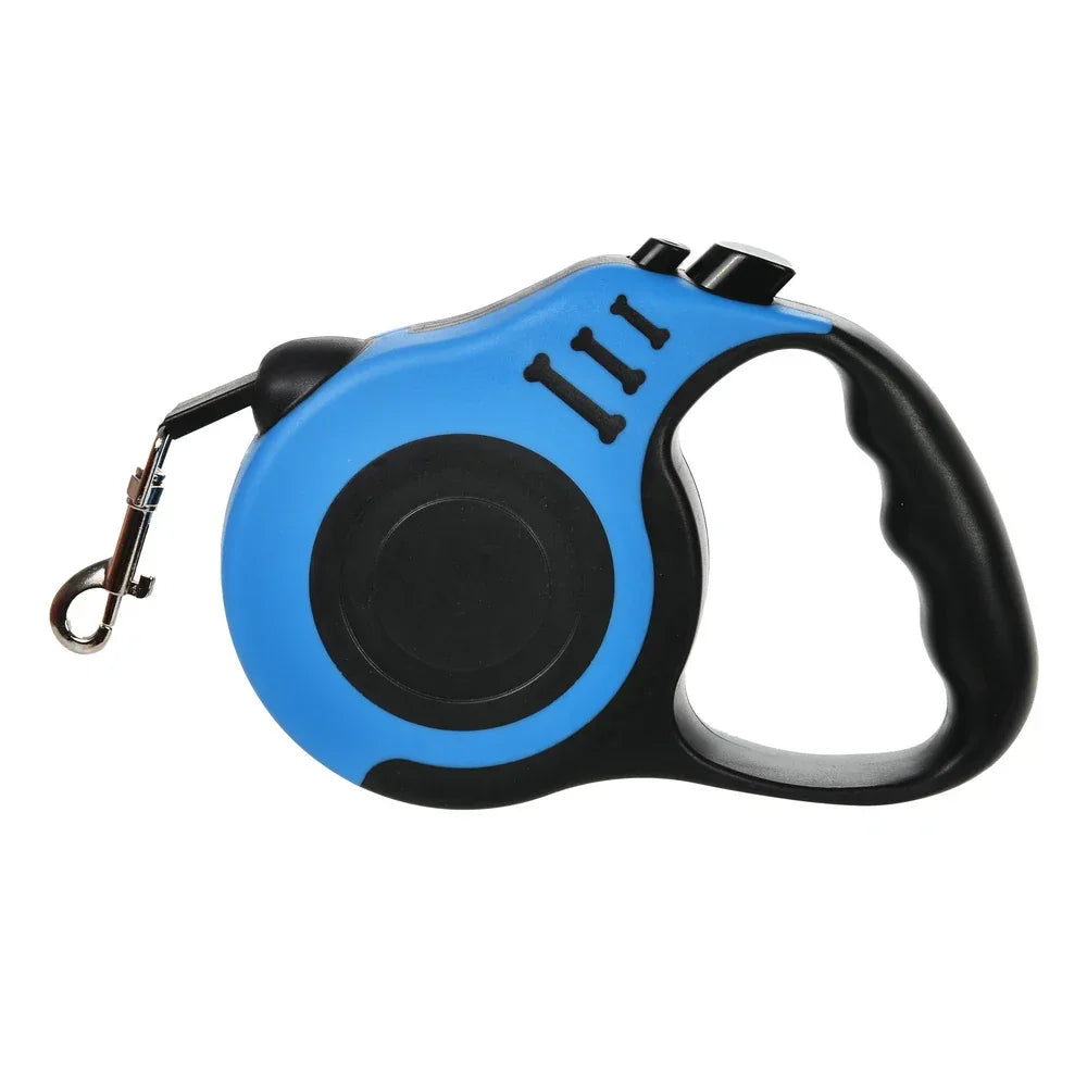 Retractable Dog Leash 3M 5M Nylon for Small Medium Dogs - BarkHatch
