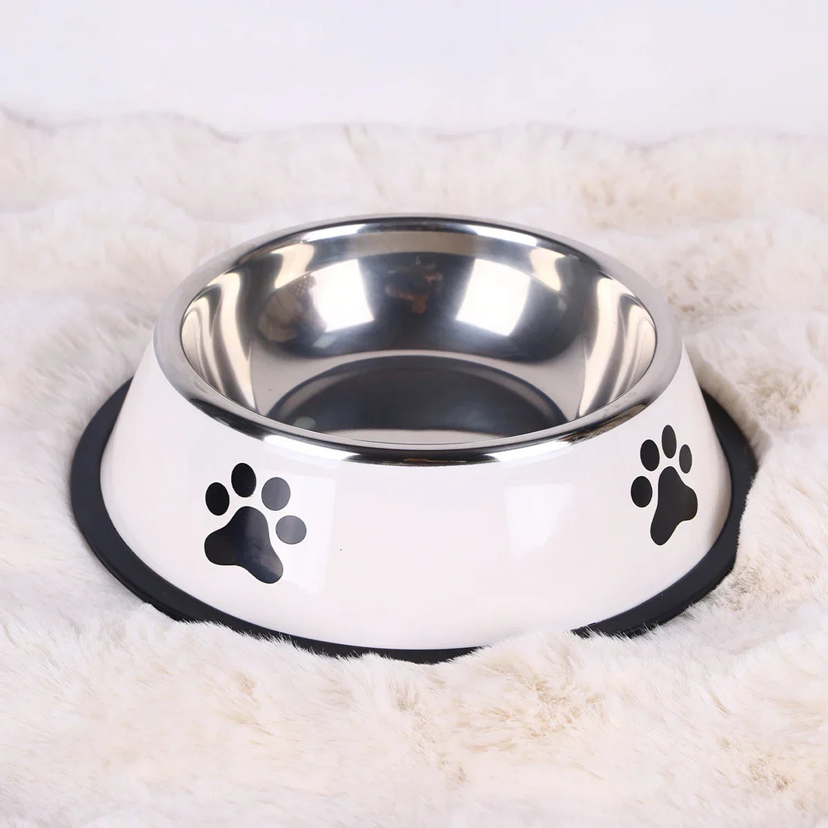 1PC Stainless Steel Pet Bowl Cat Bowl Dog Food Bowl Multi-Specification Anti-fall Food Bowl Food Bowl Feeding Pet Supplies - BarkHatch