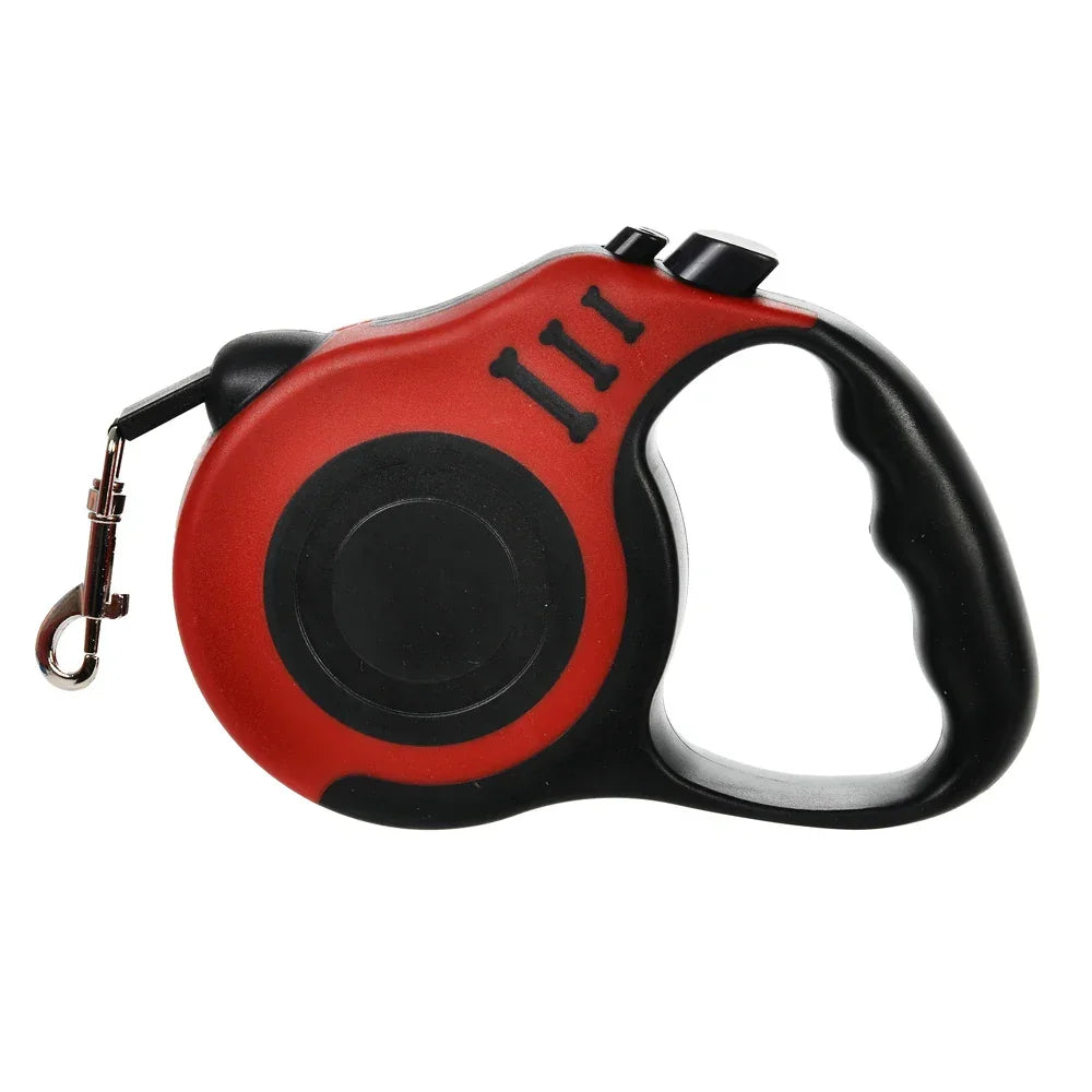 Retractable Dog Leash 3M 5M Nylon for Small Medium Dogs - BarkHatch