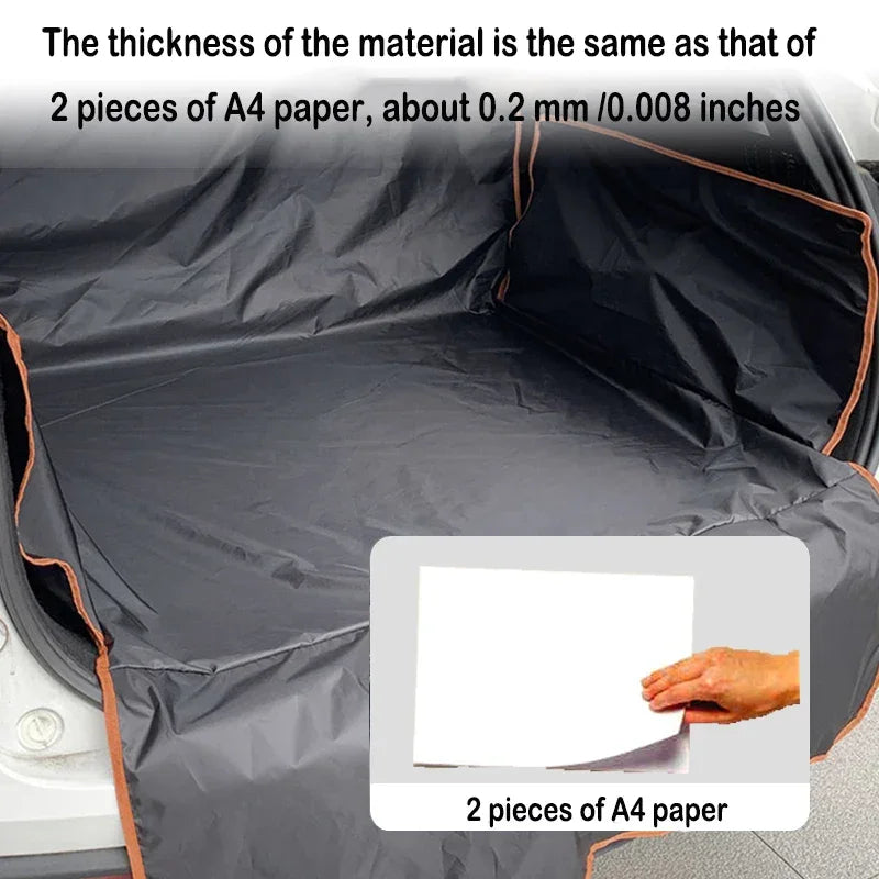 SUV Cargo Liner Waterproof Trunk Seat Cover Universal Fit - BarkHatch