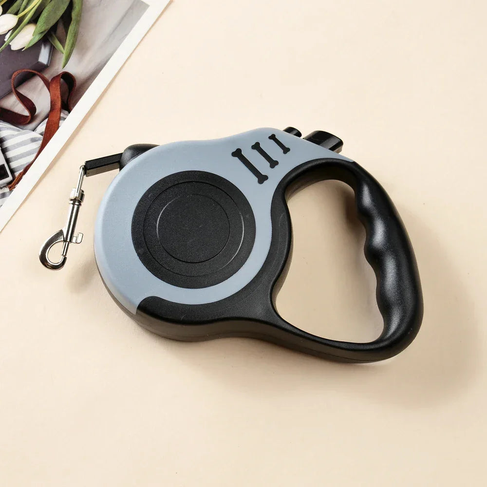 Retractable Dog Leash 3M 5M Nylon for Small Medium Dogs - BarkHatch