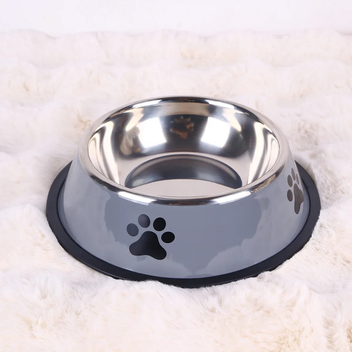 1PC Stainless Steel Pet Bowl Cat Bowl Dog Food Bowl Multi-Specification Anti-fall Food Bowl Food Bowl Feeding Pet Supplies - BarkHatch