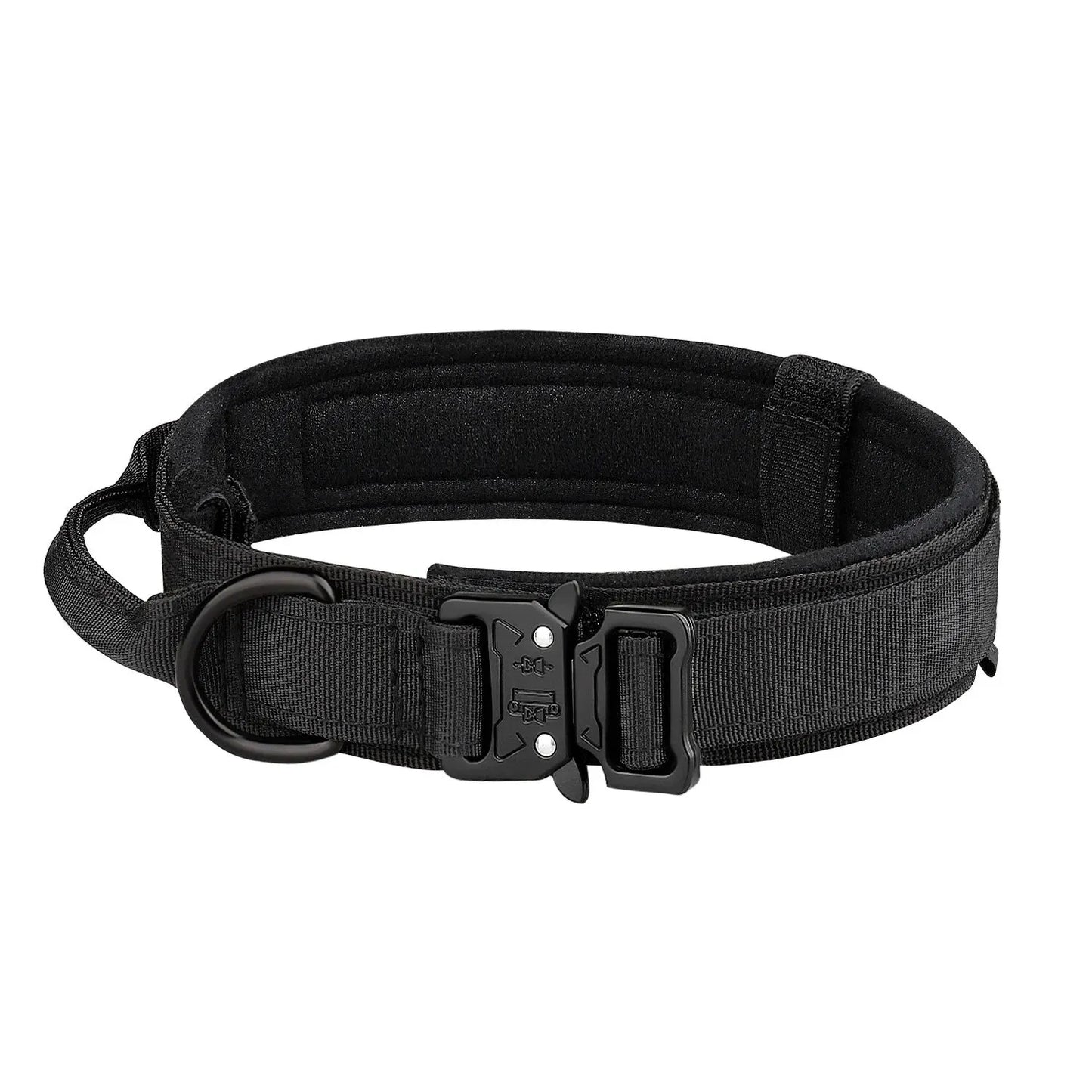 Outdoor Tactical Dog Collar With Metal Buckle Nylon Large - BarkHatch