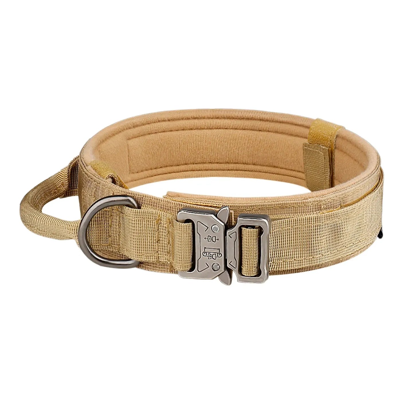 Outdoor Tactical Dog Collar With Metal Buckle Nylon Large - BarkHatch