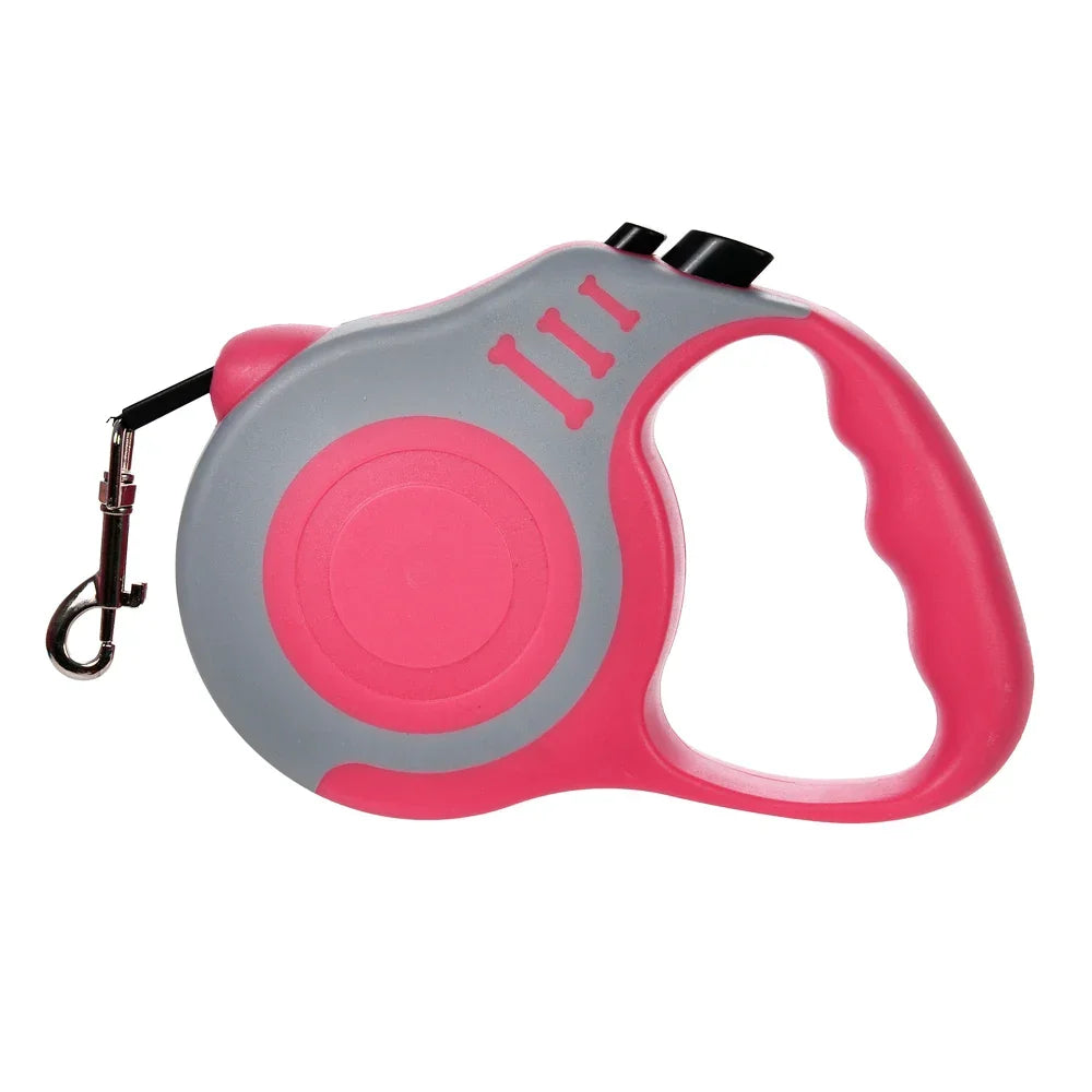 Retractable Dog Leash 3M 5M Nylon for Small Medium Dogs - BarkHatch