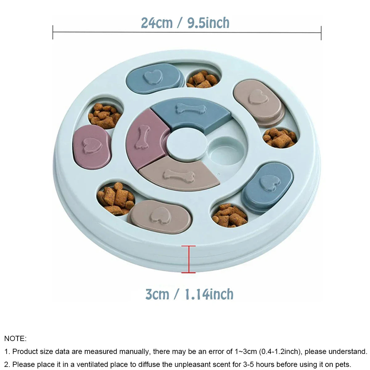 Dog Slow Feeder Interactive Toy For Educational Feeding - BarkHatch