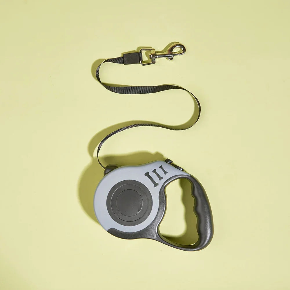 3m 5m Retractable Dog Leash Nylon For Medium Large Dogs - BarkHatch