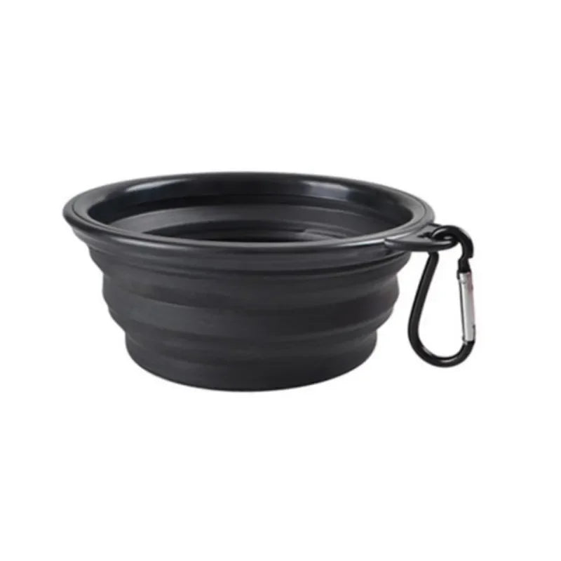 Portable Pet Food Bowl Durable TPR Collapsible Travel Bowl - BarkHatch